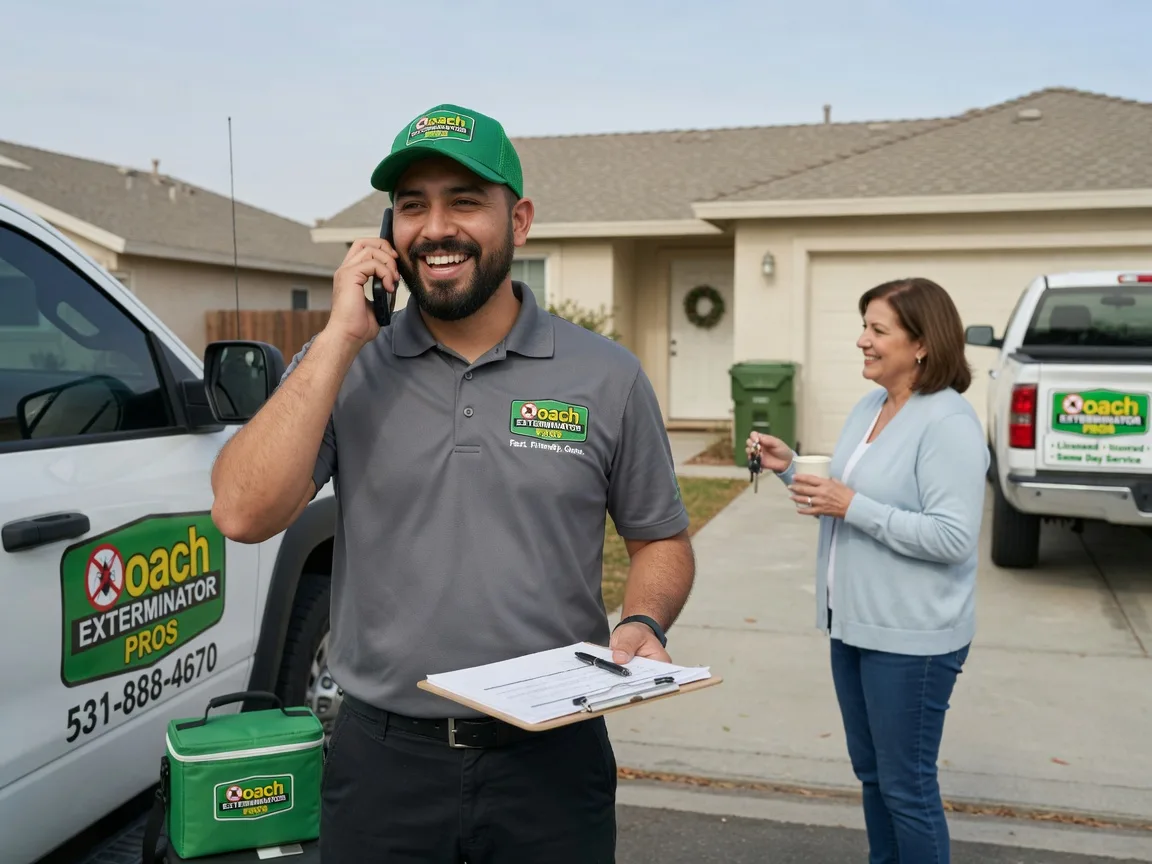 Pest Control Roach Exterminator Bowerston, OH FAQs
